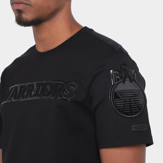 Camiseta NBA Golden State Warriors Triple SJ Pro Standard Masculina
