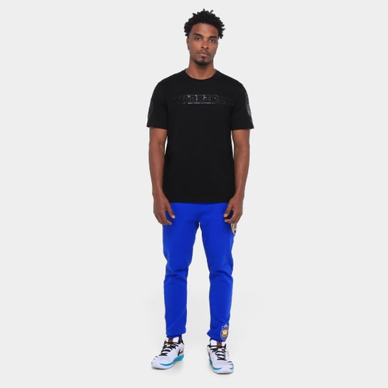 Camiseta NBA Golden State Warriors Triple SJ Pro Standard Masculina