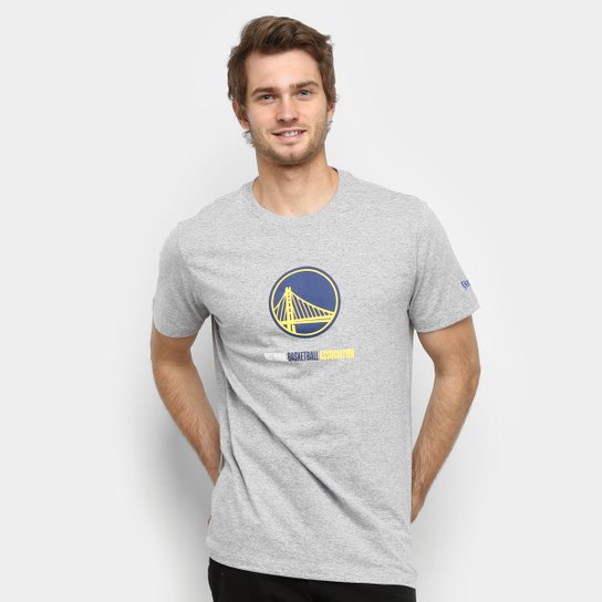 Camiseta NBA Golden State Warriors Under Dance League Masculina - Mescla