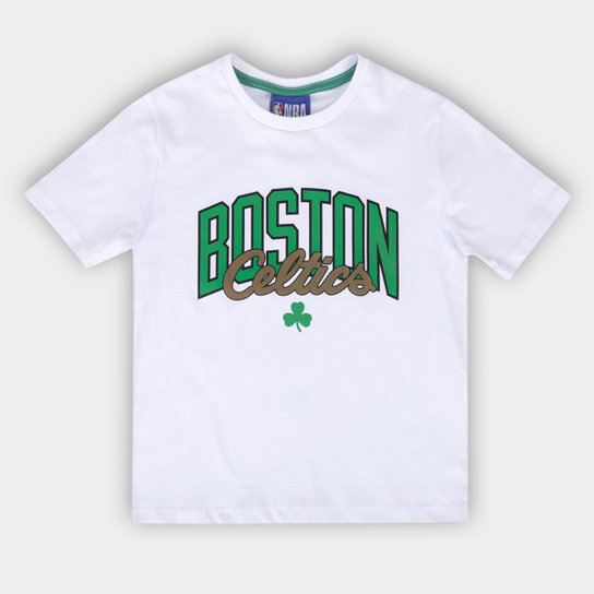 Camiseta NBA Infantil Boston Celtics Nomad Braziline