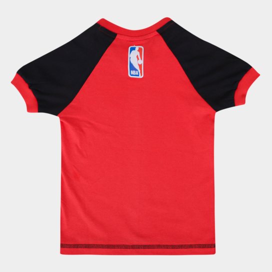 Camiseta NBA Infantil Chicago Bulls Campus Braziline