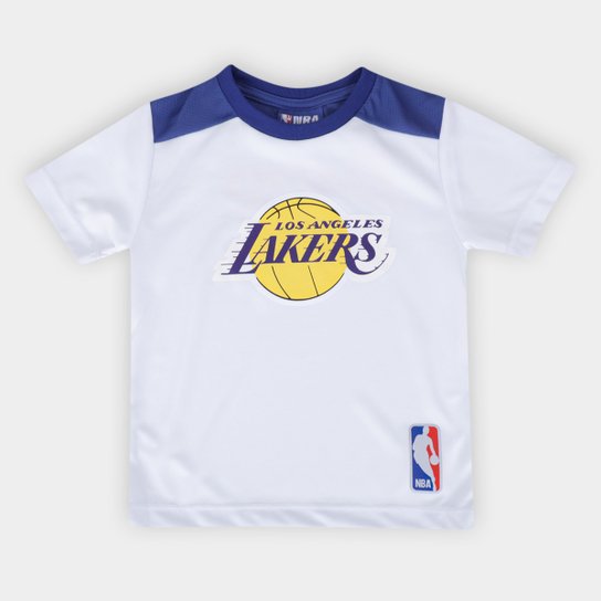 Camiseta NBA Infantil Los Angeles Lakers Braziline