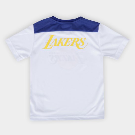 Camiseta NBA Infantil Los Angeles Lakers Braziline