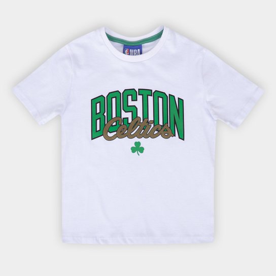 Camiseta NBA Juvenil Boston Celtics Nomad Braziline