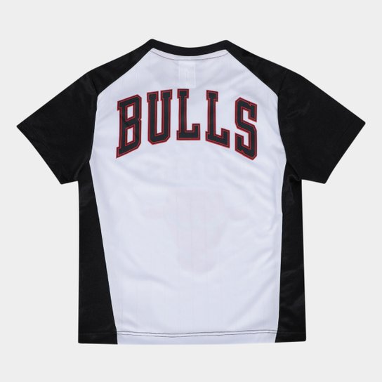 Camiseta NBA Juvenil Chicago Bulls Modality Braziline
