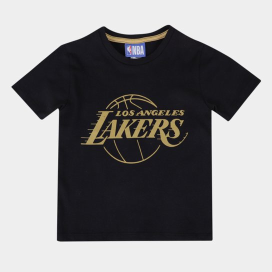 Camiseta NBA Juvenil L.A Lakers Nomad Braziline