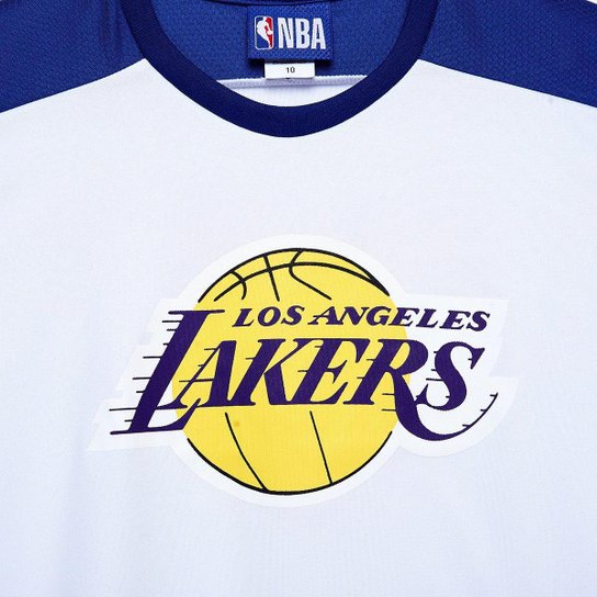 Camiseta NBA Juvenil Los Angeles Lakers Braziline