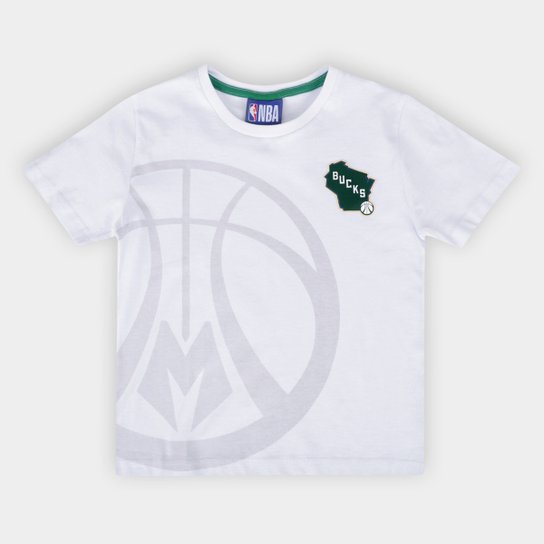 Camiseta NBA Juvenil Milwaukee Bucks Nomad Braziline
