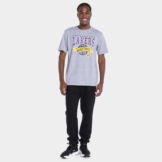 Camiseta NBA La Lakers Flag Team Masculina