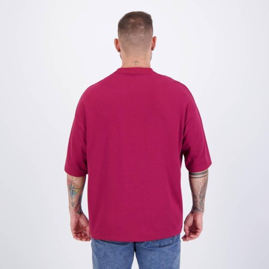 Camiseta NBA Logo Surton Chigado Bulls Bordô