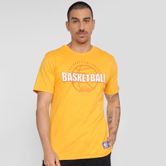 Camiseta NBA Los Angeles Lakers Ball Outline Masculina