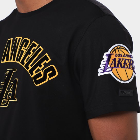 Camiseta NBA Los Angeles Lakers Classic Bristle SJ Pro Standard Masculina
