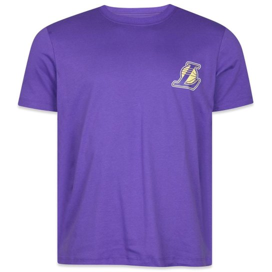 Camiseta NBA Los Angeles Lakers Core New Era Masculina