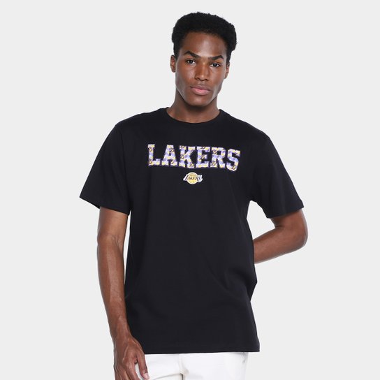 Camiseta NBA Los Angeles Lakers Cubic Masculina