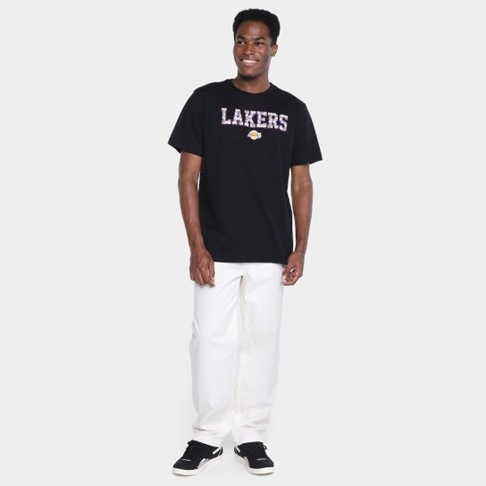 Camiseta NBA Los Angeles Lakers Cubic Masculina