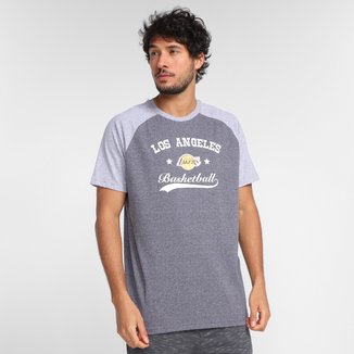 Camiseta NBA Los Angeles Lakers Estampada Masculina