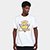Camiseta NBA Los Angeles Lakers Fashion Fanpage New Era Masculina - Off White