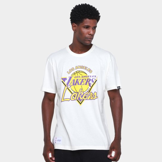 Camiseta NBA Los Angeles Lakers Fashion Fanpage New Era Masculina