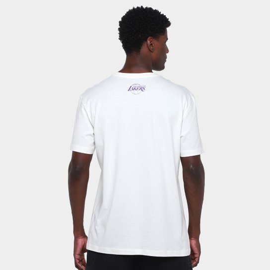 Camiseta NBA Los Angeles Lakers Fashion Fanpage New Era Masculina