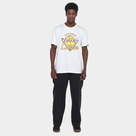 Camiseta NBA Los Angeles Lakers Fashion Fanpage New Era Masculina