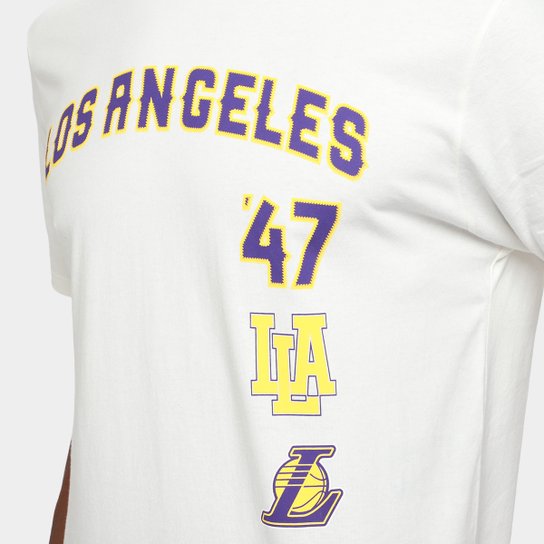 Camiseta NBA Los Angeles Lakers Mitchell & Ness Masculina