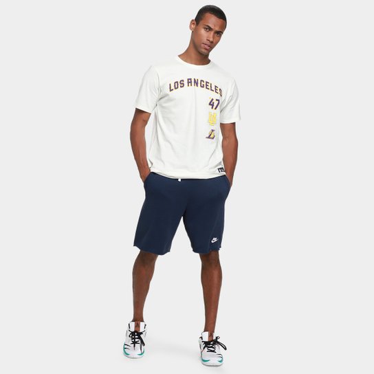 Camiseta NBA Los Angeles Lakers Mitchell & Ness Masculina