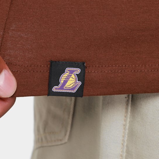 Camiseta NBA Los Angeles Lakers Mitchell & Ness Masculina