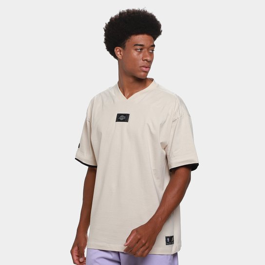Camiseta NBA Los Angeles Lakers Mitchell & Ness Satin Masculina