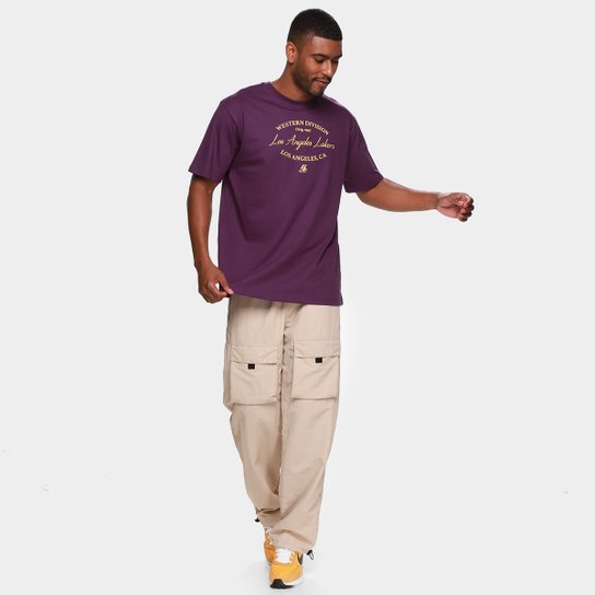 Camiseta NBA Los Angeles Lakers Seal Masculina