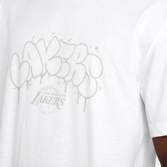 Camiseta NBA LosAngeles Lakers Hip Hop Origens New Era Masculina