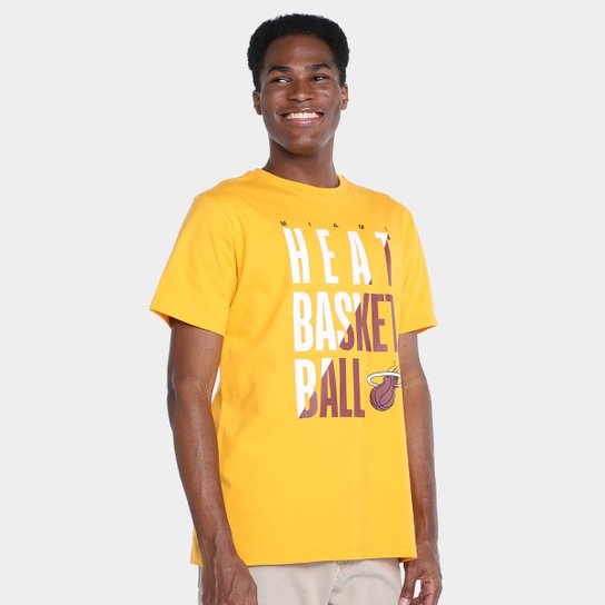 Camiseta NBA Miami Heat Colorful Masculina