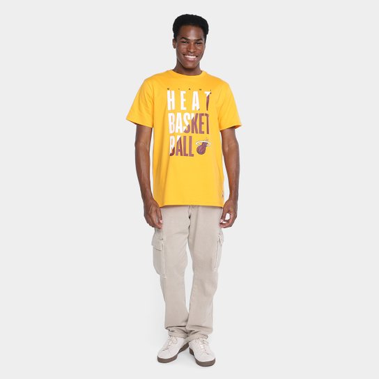 Camiseta NBA Miami Heat Colorful Masculina