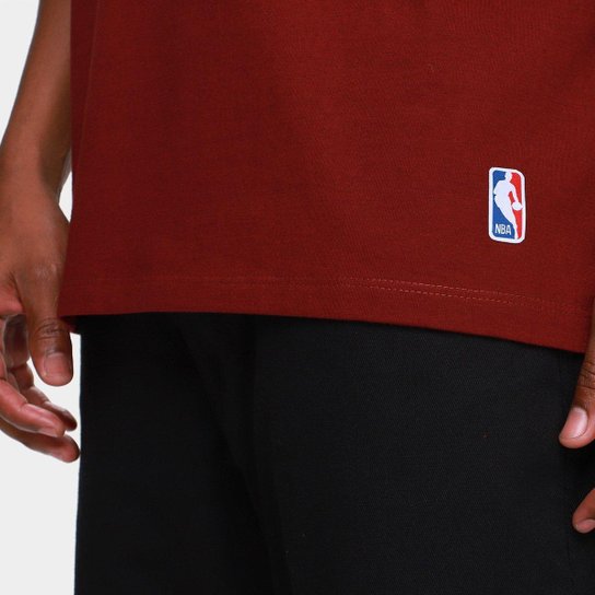 Camiseta NBA Miami Heat Minipatch Masculina