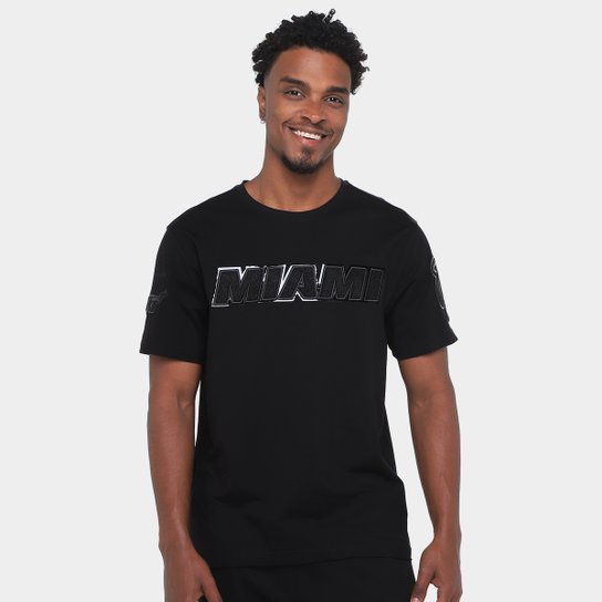 Camiseta NBA Miami Heat Triple SJ Pro Standard Masculina