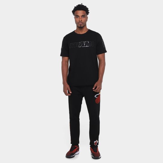 Camiseta NBA Miami Heat Triple SJ Pro Standard Masculina