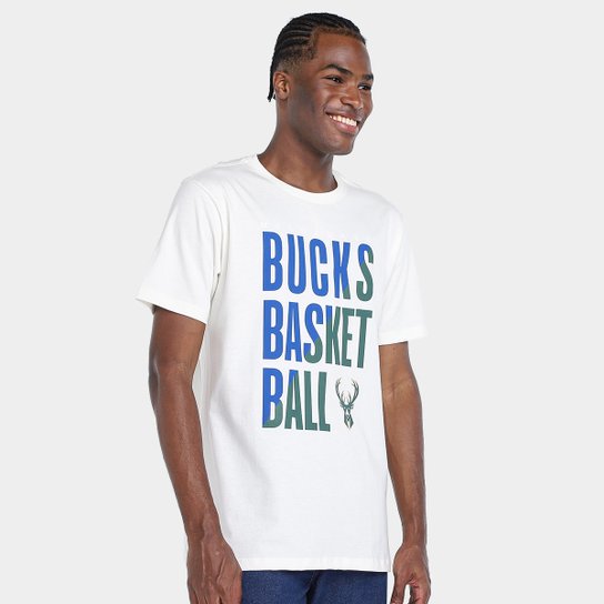 Camiseta NBA Milwaukee Bucks Colorful Masculina