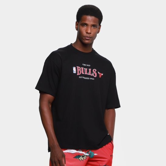 Camiseta NBA Mitchell & Ness Class Bul Masculina