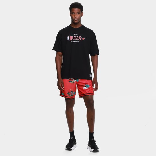 Camiseta NBA Mitchell & Ness Class Bul Masculina