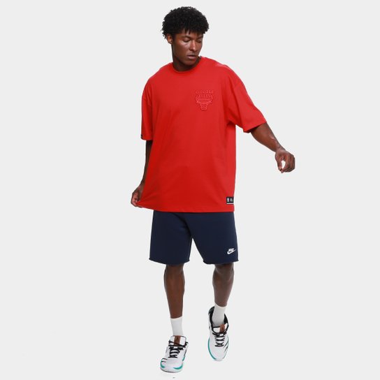 Camiseta NBA Mitchell & Ness Faux Emboss Masculina