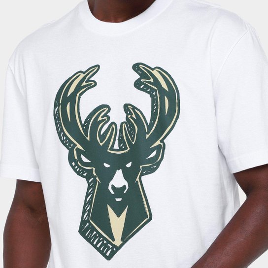Camiseta NBA New Era Milwaukee Bucks All Core
