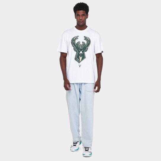 Camiseta NBA New Era Milwaukee Bucks All Core