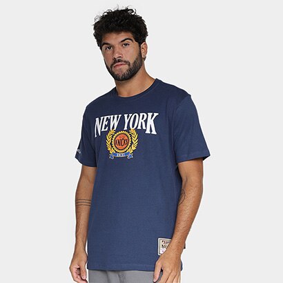Camiseta NBA New York Knicks Mitchell & Ness Patrick Ewing