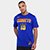 Camiseta NBA Nike Denver Nuggets Nikola Jokic Masculina - Azul+amarelo