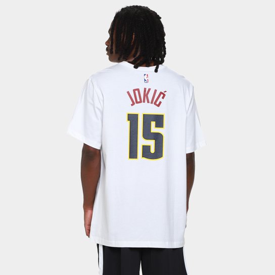 Camiseta NBA Nike Denver Nuggets Nikola Jokic Nº 15 - Masculina