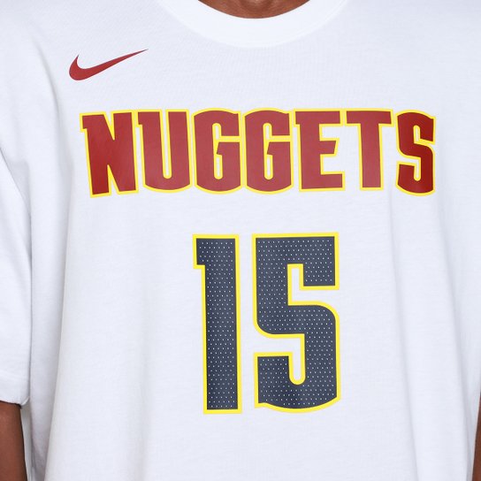 Camiseta NBA Nike Denver Nuggets Nikola Jokic Nº 15 - Masculina