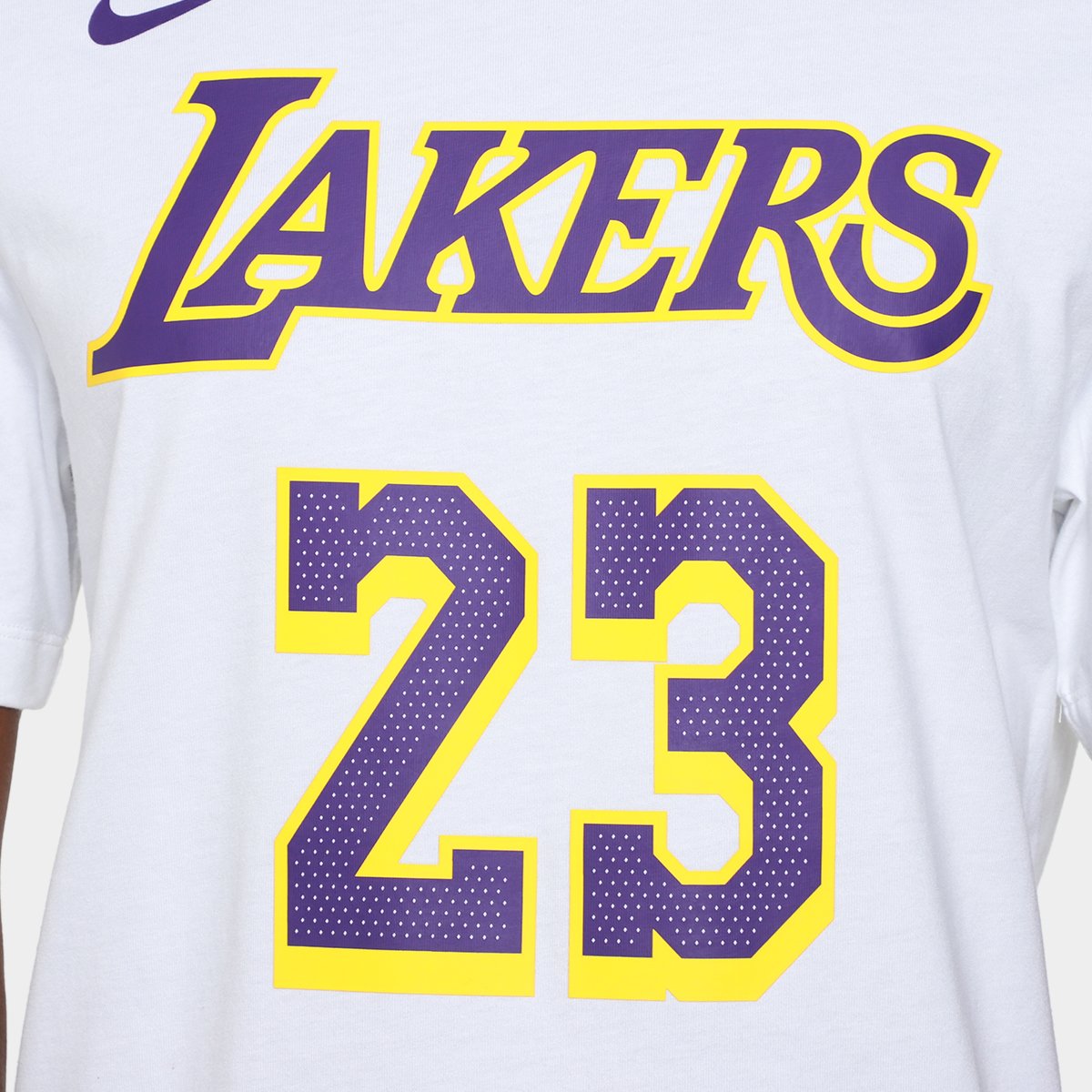 Camiseta NBA Nike Los Angeles Lakers Lebron James Nº23 - Masculina