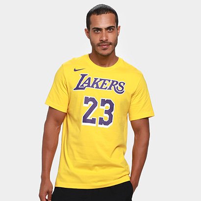Camiseta NBA Nike Los Angeles Lakers Lebron James Nº23 - Masculina