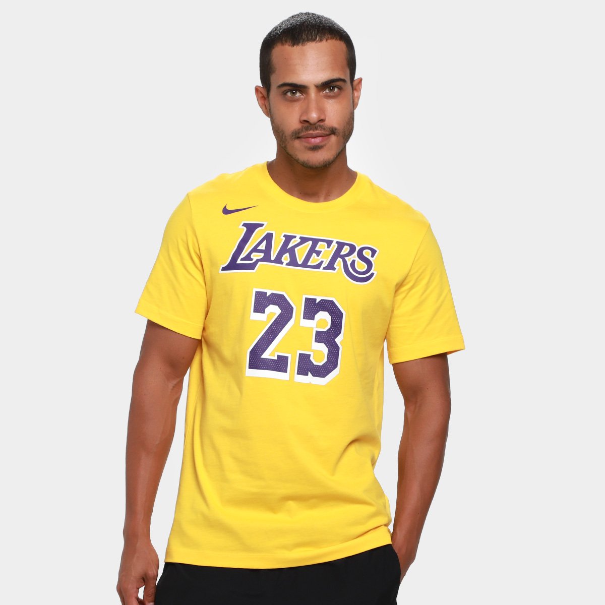 Camiseta NBA Nike Los Angeles Lakers Lebron James Nº23 - Masculina