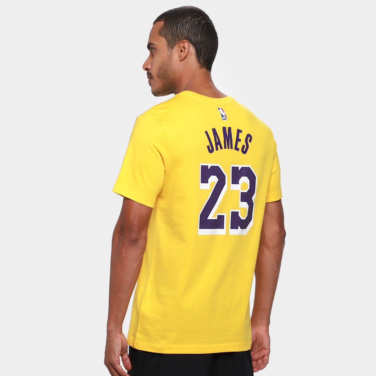 Camiseta NBA Nike Los Angeles Lakers Lebron James Nº23 - Masculina