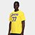 Camiseta NBA Nike Los Angeles Lakers Luka Dončić Nº 77 Masculina - Amarelo+Roxo
